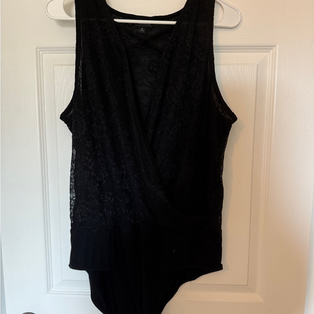 Torrid Black Lace Bodysuit